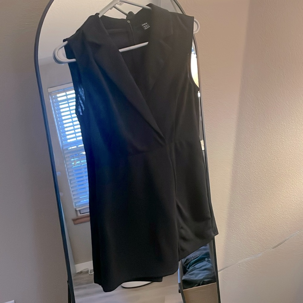 Black Skort Romper